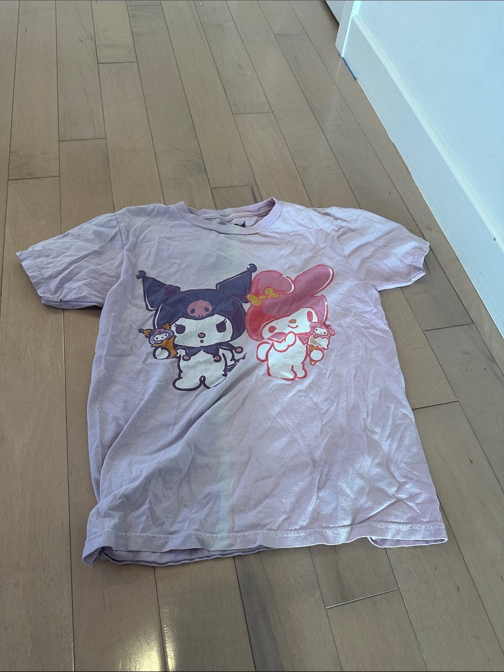 Sanrio Kuromi And My Melody Tie Dye Shirt